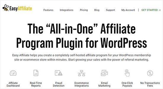 最佳wordpress联盟营销工具和插件:Easy Affiliate 最佳wordpress联盟营销工具和插件:Easy Affiliate