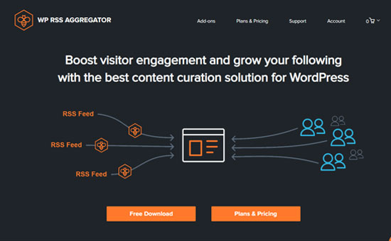最佳wordpress联盟营销工具和插件:WP RSS Aggregator 最佳wordpress联盟营销工具和插件:WP RSS Aggregator